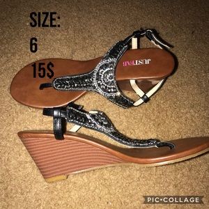 Heeled sandals